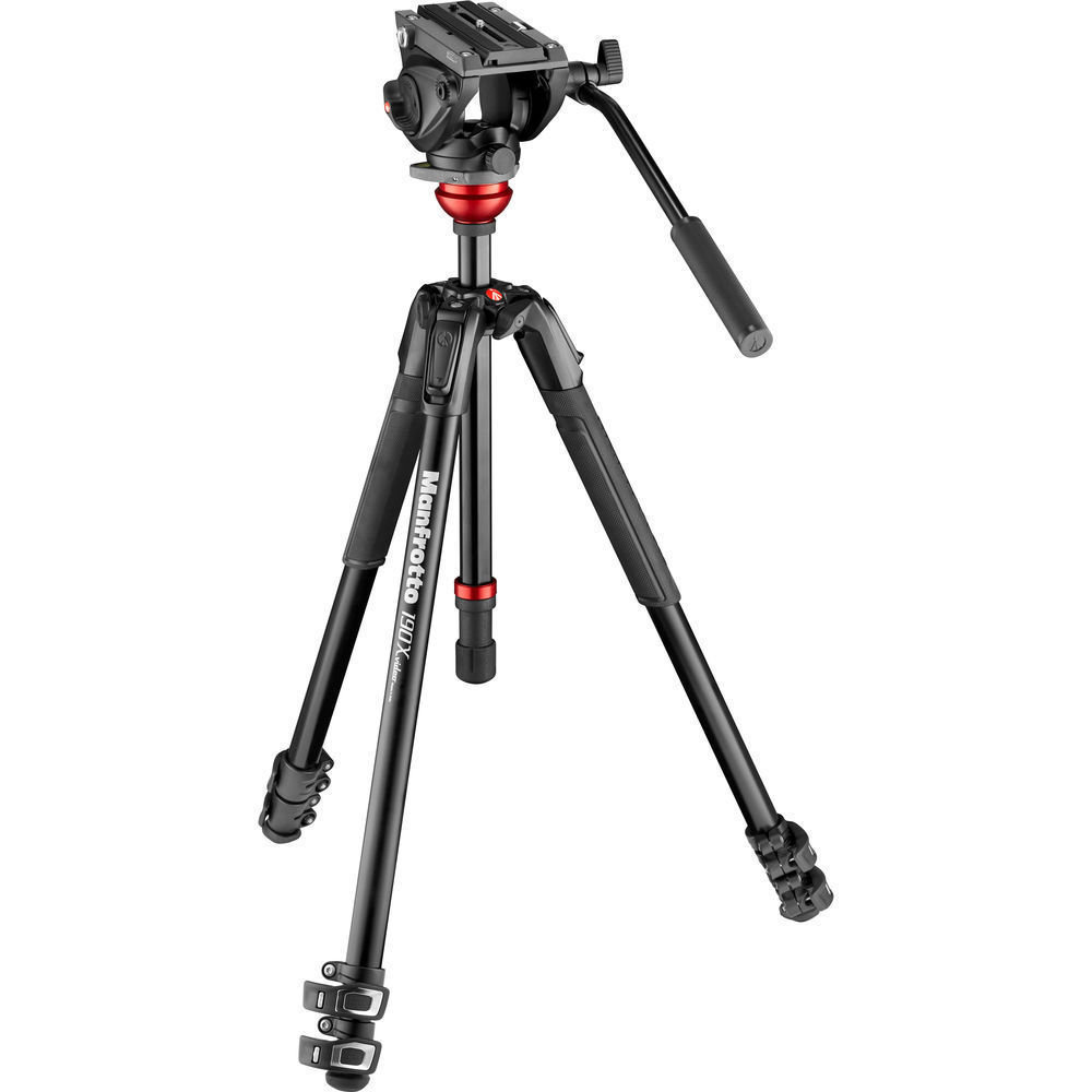 Tripé Manfrotto cabeça série 500